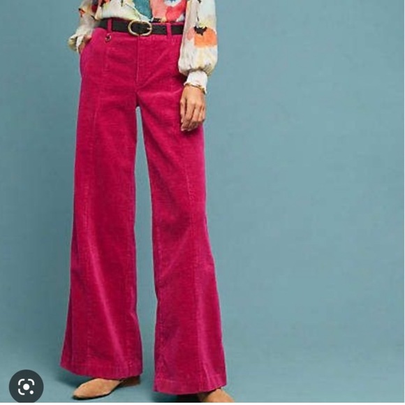 Anthropologie / ett:twa brand / wide leg corduroy trousers / size 32 - Picture 3 of 14